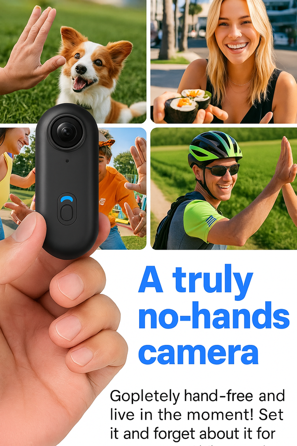 SnapCam™ 4K Wearable