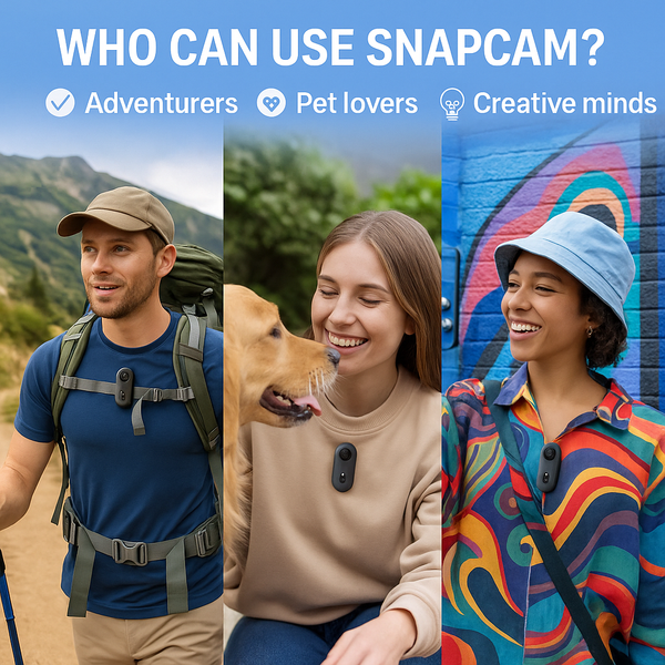 SnapCam™ 4K Wearable