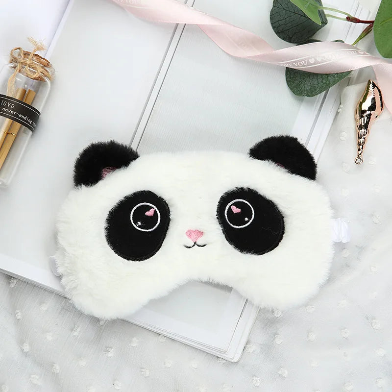 Cute Plush Sleep Mask