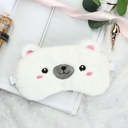 Cute Plush Sleep Mask